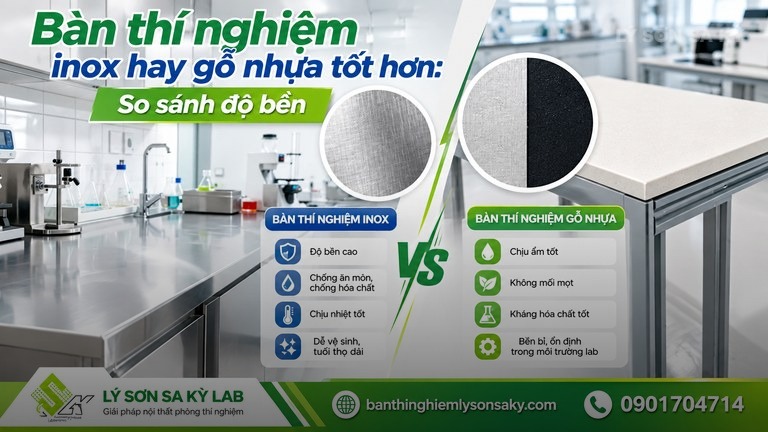 ban thi nghiem inox hay go nhua tot hon